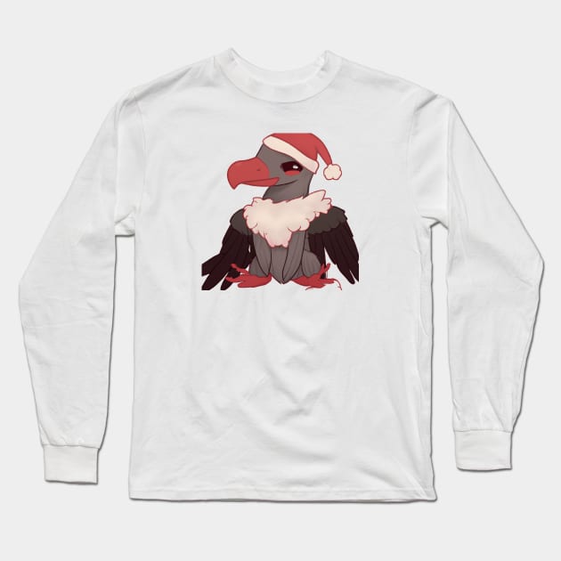 Cute Condor Drawing Long Sleeve T-Shirt by Play Zoo